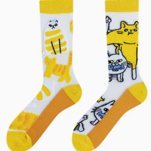 Calcetines de gatos divertidos