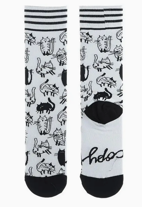 Calcetines de gatos divertidos - Imagen 8