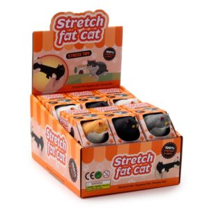 Juguete antiestrés gato elástico Stretch Cat