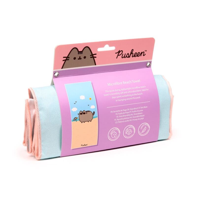 Toalla de playa Pusheen de microfibra - Imagen 3